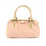 Louis Vuitton Trapeze Pink Monogram Mini Lin Handbag