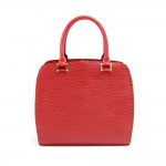 Vintage Louis Vuitton Pont Neuf Red Epi Leather Hand Bag
