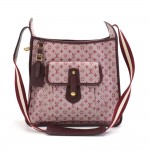 Louis Vuitton Besace Mary Kate Red Monogram Mini Canvas Shoulder Bag