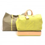 Louis Vuitton LV Cup 2003 Southern Cross Lime Damier Geant Canvas Travel Bag-Limited