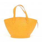 Vintage Louis Vuitton Saint Jacques PM Yellow Epi Leather Handbag