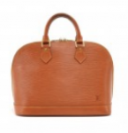 Louis Vuitton Alma Cipango Gold Epi Leather Hand Bag