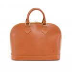 Louis Vuitton Alma Cipango Gold Epi Leather Hand Bag