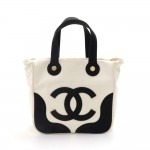 Chanel Marshmallow Black & White Tote Bag -Limited Edition