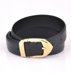 Louis Vuitton Black Epi Leather Ceinture Classique Belt Gold Tone Hardware