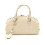 Louis Vuitton Jasmin White Epi Leather Handbag