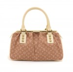 Louis Vuitton Trapeze PM Camel Brown Idylle Monogram Mini Lin Handbag