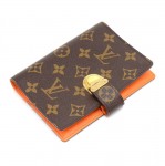 Louis Vuitton Koala PM Monogram & Orange Canvas 6-ring Agenda Cover
