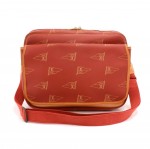 Vintage Louis Vuitton LV Cup Calvi Red Canvas Messenger Bag-Limited Ed