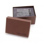 Louis Vuitton Glass 3D Laser Fleur Monogram Logo Paperweight - VIP Limited Gift