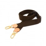 Louis Vuitton Brown Textile Adjustable Shoulder & Crossbody Strap