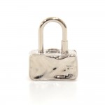 Hermes Silver L'echappée Belle Suitcase Cadena Lock Charm-2009 Edition