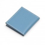 Hermes Blue Gene Leather Mini Photo Case / Holder
