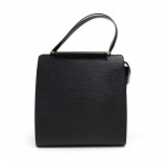 Louis Vuitton Figari MM Black Epi Leather Handbag