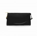 Louis Vuitton Pochette Accessoires Black Epi Leather Handbag