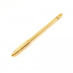 Louis Vuitton Stylo Gold tone Ballpoint Pen for Agenda PM