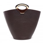 Louis Vuitton Noctambule Dark Brown Epi Leather Tote Handbag