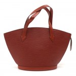 Vintage Louis Vuitton Saint Jacques PM Brown Epi Leather Handbag