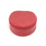 Louis Vuitton Ecrin Bijoux Red Epi Leather Mini Jewelry Case