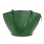 Vintage Louis Vuitton Saint Jacques GM Green Epi Leather Shoulder Bag
