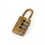 Vintage Louis Vuitton Gold-tone Brass Combination Lock
