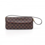 Louis Vuitton Recoleta Ebene Damier Canvas Shoulder Bag