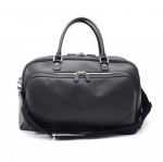 Louis Vuitton Nikolai Ardoise Dark Grey Taiga Leather Travel Bag