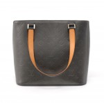 Louis Vuitton Stockton Dark Grey Monogram Matte Leather Shoulder Bag