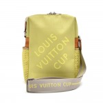 Louis Vuitton Weathery Lime Green Damier Geant Messenger Bag-2003 LV Cup Ed
