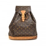 Vintage Louis Vuitton Montsouris GM Monogram Canvas Backpack Bag