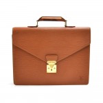 Vintage Louis Vuitton Serviette Conseiller Cipango Gold Epi Leather Briefcase