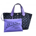 Louis Vuitton Cabas Ipanema PM Purple Monogram Cotton Tote Bag - 2009 Collection Plage