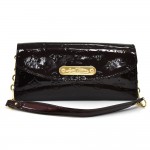 Louis Vuitton Sunset Boulevard Amarante Vernis Leather Wallet Shoulder Bag