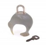Louis Vuitton Gray Rubber LV Cup Limited Kiwi Key Pad Lock