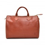Vintage Louis Vuitton Speedy 30 Kenyan Fawn Epi Leather City Handbag