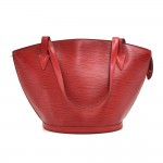 Vintage Louis Vuitton Saint Jacques GM Red Epi Leather Shoulder Bag