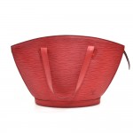 Vintage Louis Vuitton Saint Jacques PM Red Epi Leather Handbag
