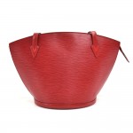 Vintage Louis Vuitton Saint Jacques GM Red Epi Leather Shoulder Bag