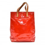 Louis Vuitton Reade MM Red Vernis Leather Handbag
