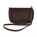 Louis Vuitton Sarvanga Brown Moka Epi Leather Flat Crossbody Bag
