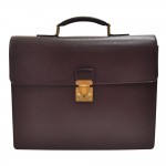 Vintage Louis Vuitton Serviette Conseiller Burgundy Epi Leather Briefcase Bag