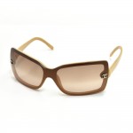 Chanel Brown Gradient Tint CC Logo Sunglasses-5065