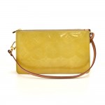 Louis Vuitton Lexington Yellow Vernis Leather Handbag