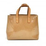Louis Vuitton Reade PM Beige Noisette Vernis Leather Handbag