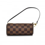 Louis Vuitton Pochette Papillon Ebene Damier Canvas Pouch