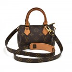 Vintage Louis Vuitton Mini Speedy Sac HL Monogram Canvas Handbag + Strap