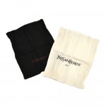 Write Off Yves Saint Laurent Cotton Dust Bags Set of 2