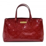 Louis Vuitton Willshire Red Vernis Leather Handbag