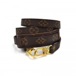 Louis Vuitton Monogram Canvas Shoulder Strap For Small-Med bags 1.6mm