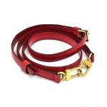 Louis Vuitton Red Leather Adjustable Shoulder Strap for Epi Leather Bag